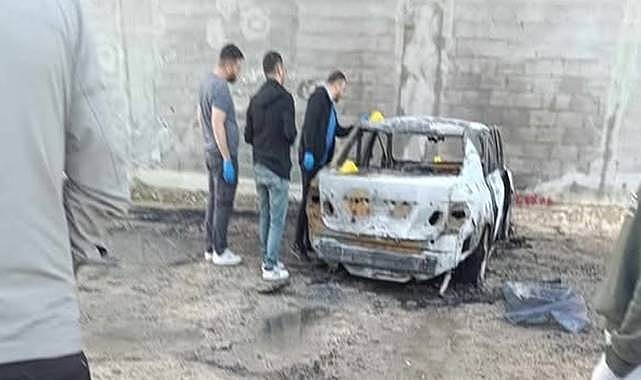 Suruç'ta Park Halindeki Araç Kundaklandı