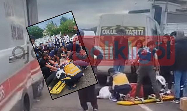 Urfa’da TIR İle Öğrenci Servisi Çarpıştı: Çok Sayıda Yaralı Var 