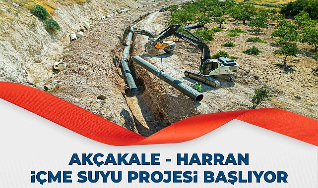 Akçakale Ve Harran'a Kesintisiz Su Müjdesi