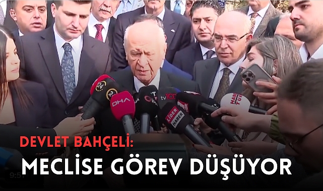 Bahçeli’den Yeni Anayasa Çağrısı: Bayramdan Sonra Meclis’e Görev Düşüyor