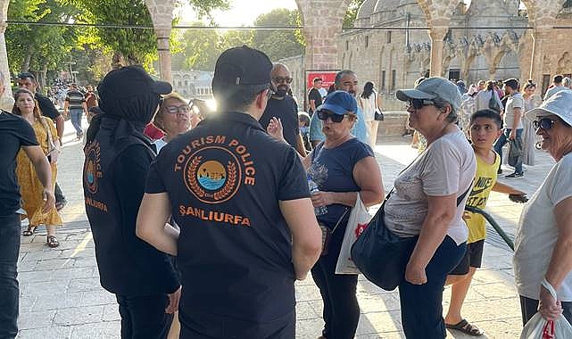 Balıklıgöl’de Turizm Polisi Tarafından 585 Turiste Bilgilendirme Yapıldı