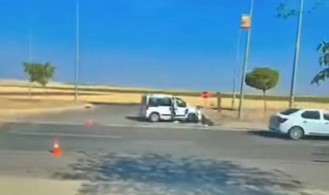 Hilvan’da Trafik Kazası: Sürücü Yaralandı