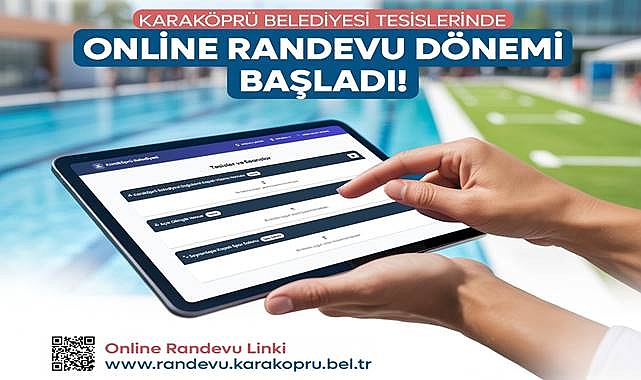 Karaköprü Belediyesi Tesislerinde Online Randevu Dönemi Başladı
