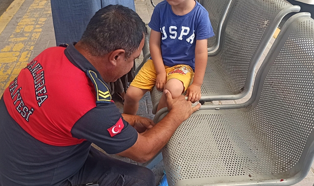 Şanlıurfa’da 5 Yaşındaki Çocuğun Ayağı Oturağa Sıkıştı