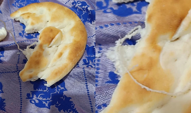 Urfa'da Ekmek Tepkisi! Ekmekten Dün Hamam Böceği Bugün İp Çıktı