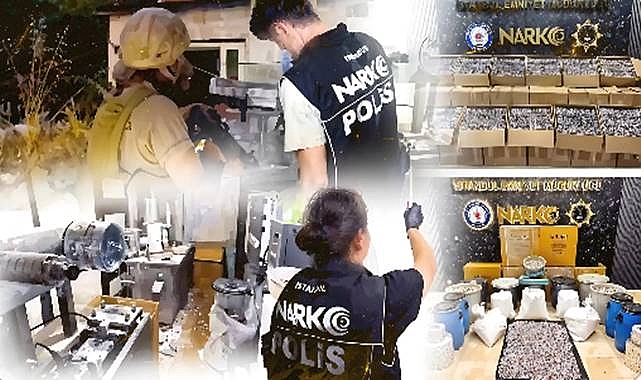 Uyuşturucu İmalatçılarına Büyük Darbe: 2,5 Milyon Hap Ele Geçirildi