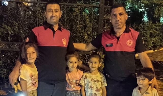 Çocuklar Fark Etti, İtfaiye Ekipleri Kurtardı