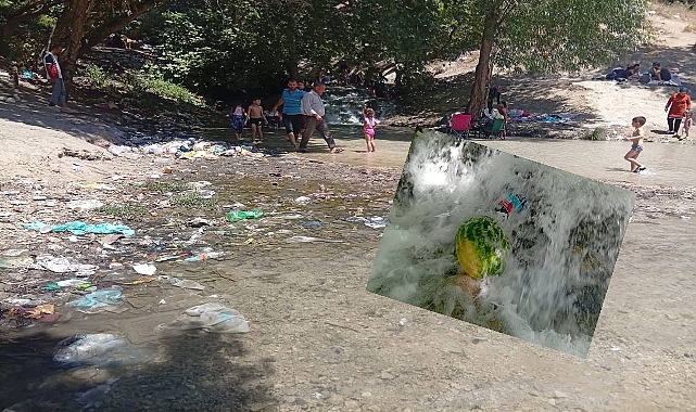 Karpuz Çatlatan Serinlik Çöplerin Esiri Oldu