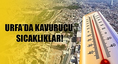 Şanlıurfa’da Bu Hafta Aşırı Sıcaklara Dikkat! Güneşten Korunun