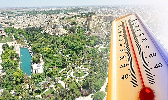 Şanlıurfa’da Kavurucu Sıcaklıklar Geliyor! Gece Bile Serinlemeyecek