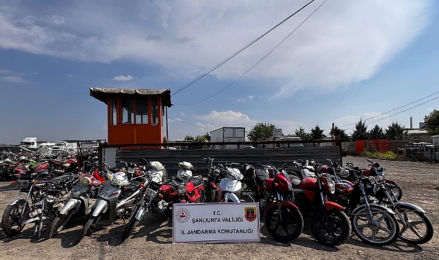 Şanlıurfa’da Motosiklet Kaçakçılığına Jandarma Darbesi: 7 Şüpheli Hakkında Adli İşlem