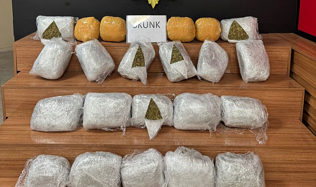 Şanlıurfa’da Uyuşturucuya Geçit Yok: 25 Kilo Skunk Ele Geçirildi