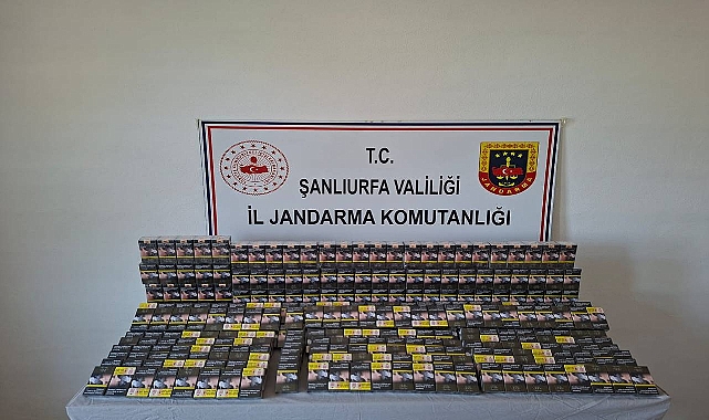 Urfa’da 3 Bin Adetten Fazla Kaçak Sigara Ele Geçirildi