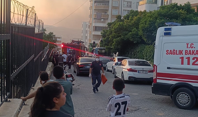Urfa'da Sitede Yangın! İtfaiye Ekipleri Müdahale Ediyor