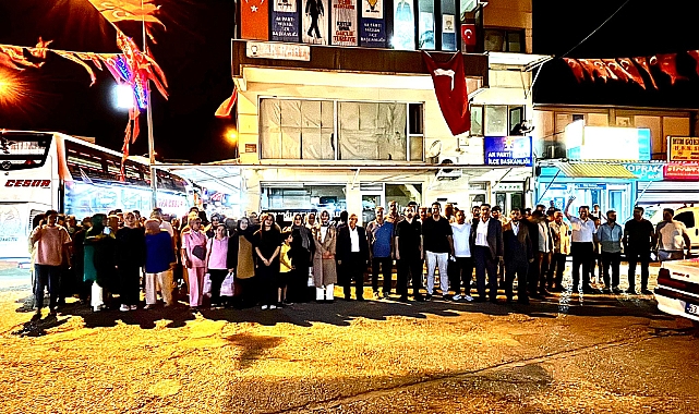 AK Parti Hilvan Teşkilatı Tam Kadro Ahlat'ta