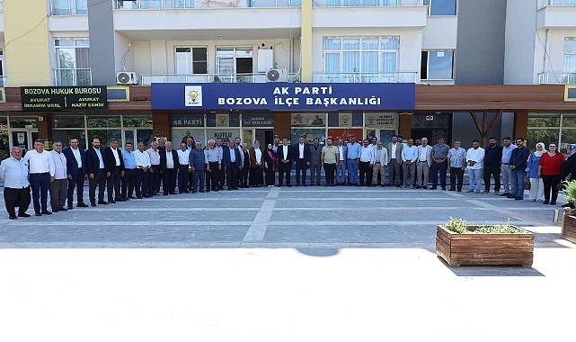 AK Parti İl Başkanı Günbegi, Bozova’da Vatandaşlarla Buluştu