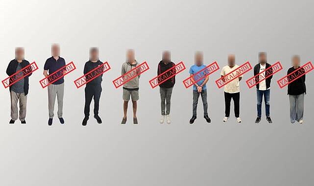 Kırmızı Bültenle Aranan 9 Şüpheli Türkiye’ye Getirildi 