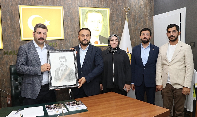 Milletvekili İbrahim Eyyüpoğlu'ndan AK Parti Haliliye İlçe Teşkilatına Ziyaret