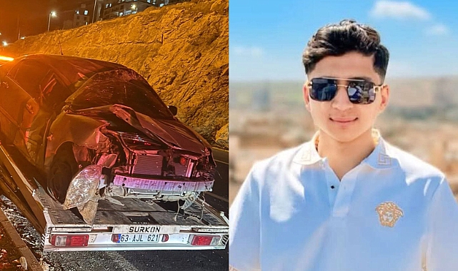 Şanlıurfa’da 18 Yaşındaki Genç Trafik Kazasında Hayatını Kaybetti