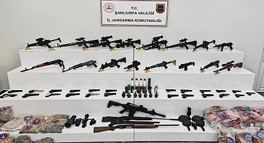 Şanlıurfa'da Cephanelik Gibi Ev! Jandarmadan Nefes Kesen Operasyon
