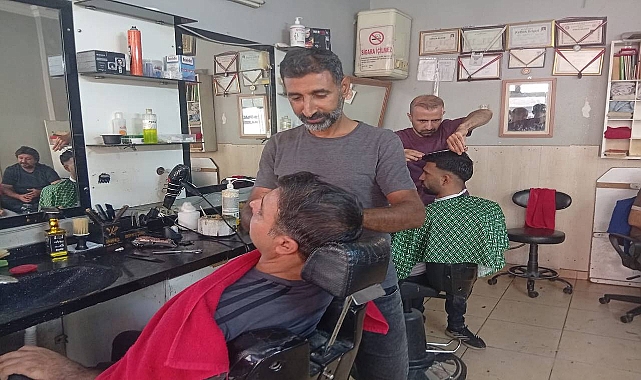 Şanlıurfa’da Kuaförden Filistin’e Destek Kampanyasına Urfalılardan Yoğun İlgi