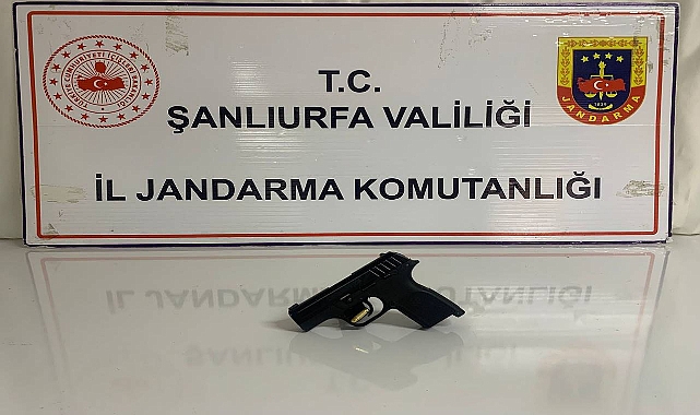 Şanlıurfa'da Ruhsatsız Silah Operasyonu: 1 Kişi Gözaltına Alındı