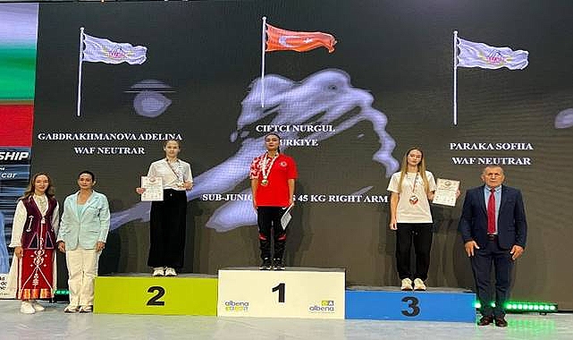 Viranşehirli Sporcu Nurgül Çiftçi'den Dünya Şampiyonluğu