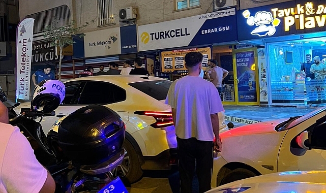 Emniyet Caddesi'nde Bir İş Yerine Silahlı Saldırı