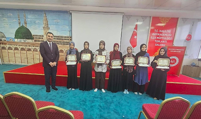 Haliliye’de 46 Öğrenci İcazet Aldı