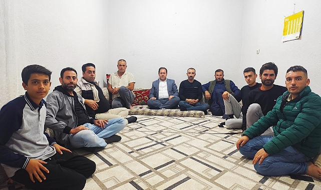 Hilvan İlçe Başkanı Toprak, Kadıkent Mahallesinde Vatandaşlarla Buluştu