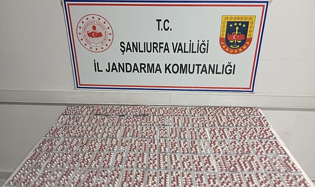 Şanlıurfa’da Jandarmadan Uyuşturucu Operasyonu