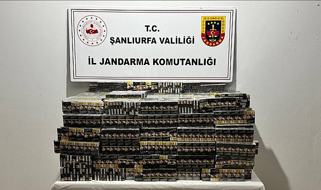 Şanlıurfa'da Kaçak Sigara Operasyonu: 7.940 Paket Ele Geçirildi