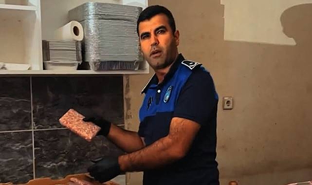 Urfa’da Kasaplara Sıkı Denetim: 97 Kilo Kıyma İmha Edildi