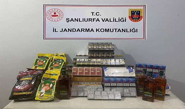 Viranşehir’de Kaçak Tütün ve Alkol Operasyonu!