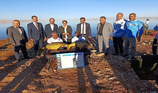 Bozova’da “ATATURK LAKE 2025 Sazan Avcılığı Yarışması” Başladı