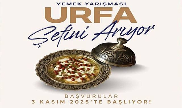 Haliliye Belediyesi’nden “Urfa Şefini Arıyor” Yarışması