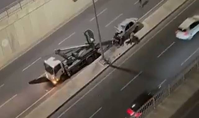 Karaköprü’de Otomobil Aydınlatma Direğine Çarptı: 2 Yaralı