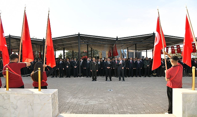Şanlıurfa’da 10 Kasım Atatürk’ü Anma Töreni Düzenlendi
