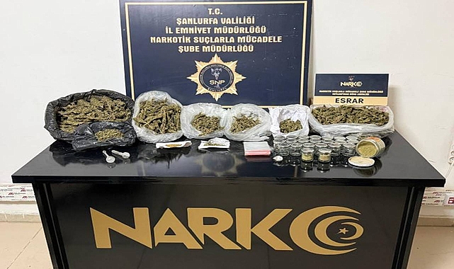 Şanlıurfa’da Uyuşturucu Operasyonu: 1 Şüpheli Tutuklandı
