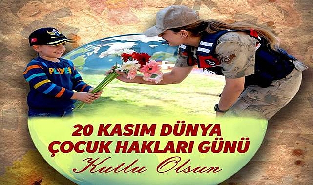 Şanlıurfa İl Jandarma Komutanlığı’ndan Dünya Çocuk Hakları Günü Mesajı