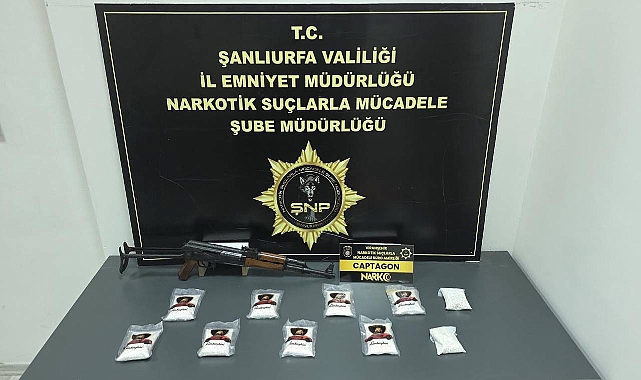 Uyuşturucu ve Silah Ele Geçti: Viranşehir’de 1 Kişi Gözaltında