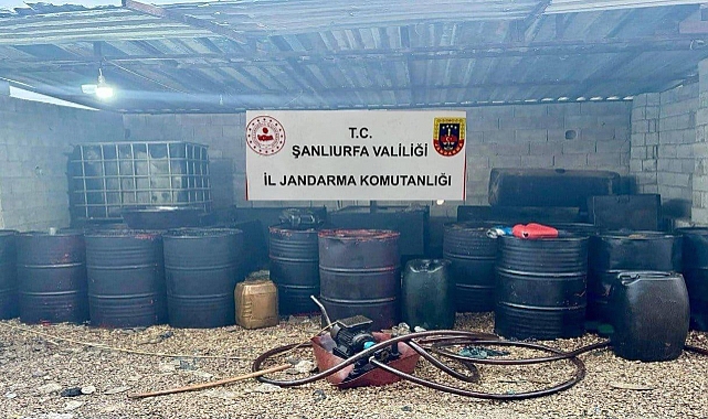 Akçakale’de Kaçak Akaryakıt Operasyonu