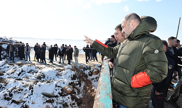 Başkan Gülpınar, Harran'daki Arama Kurtarma Yapılan Bölgede