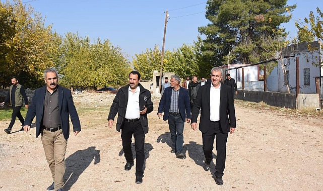 Hilvan Belediyesi’nden Hoşin Mahallesi’ne Ziyaret