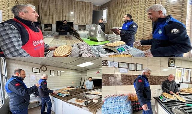 Hilvan’da Fırınlarda Ekmek Gramajı Denetimi