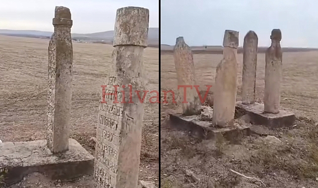 Karaköprü Akçahisar Köyündeki Erzurumlulara Ait Mezarlar Dikkat Çekti