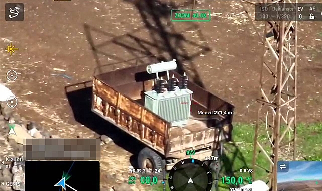 Mobil Kaçak Trafolar Dronlardan Kaçamadı 
