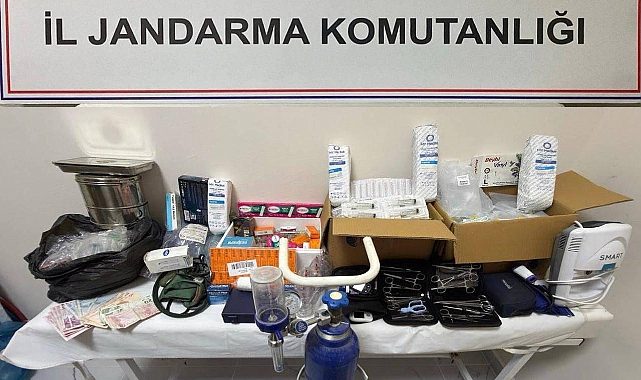Şanlıurfa’da Kaçak Sağlık Hizmetine Jandarma Baskını