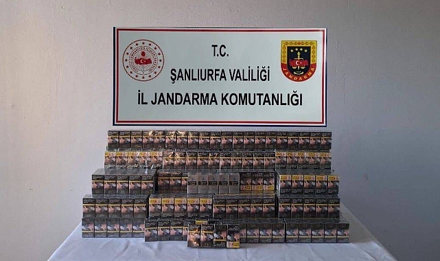 Şanlıurfa’da Kaçakçılık Operasyonu: Binlerce Kaçak Ürün Ele Geçirildi