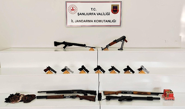 Şanlıurfa’da Silah Operasyonu!